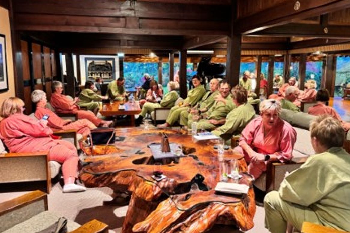 ホテル宿泊の様子